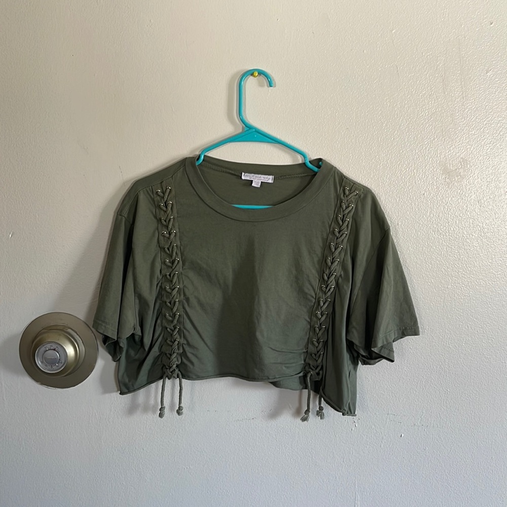 Crop top only used a couple times. Still looks brand new